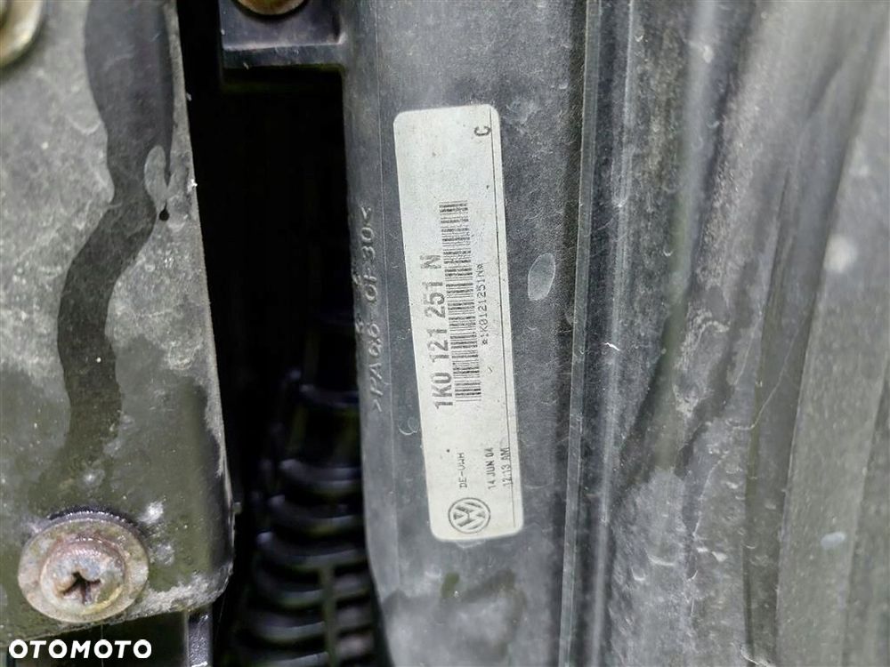 Pas przedni z chłodnicami kompletny Seat Altea 2004-2015 2,0 TDI 1K0121251N - 9