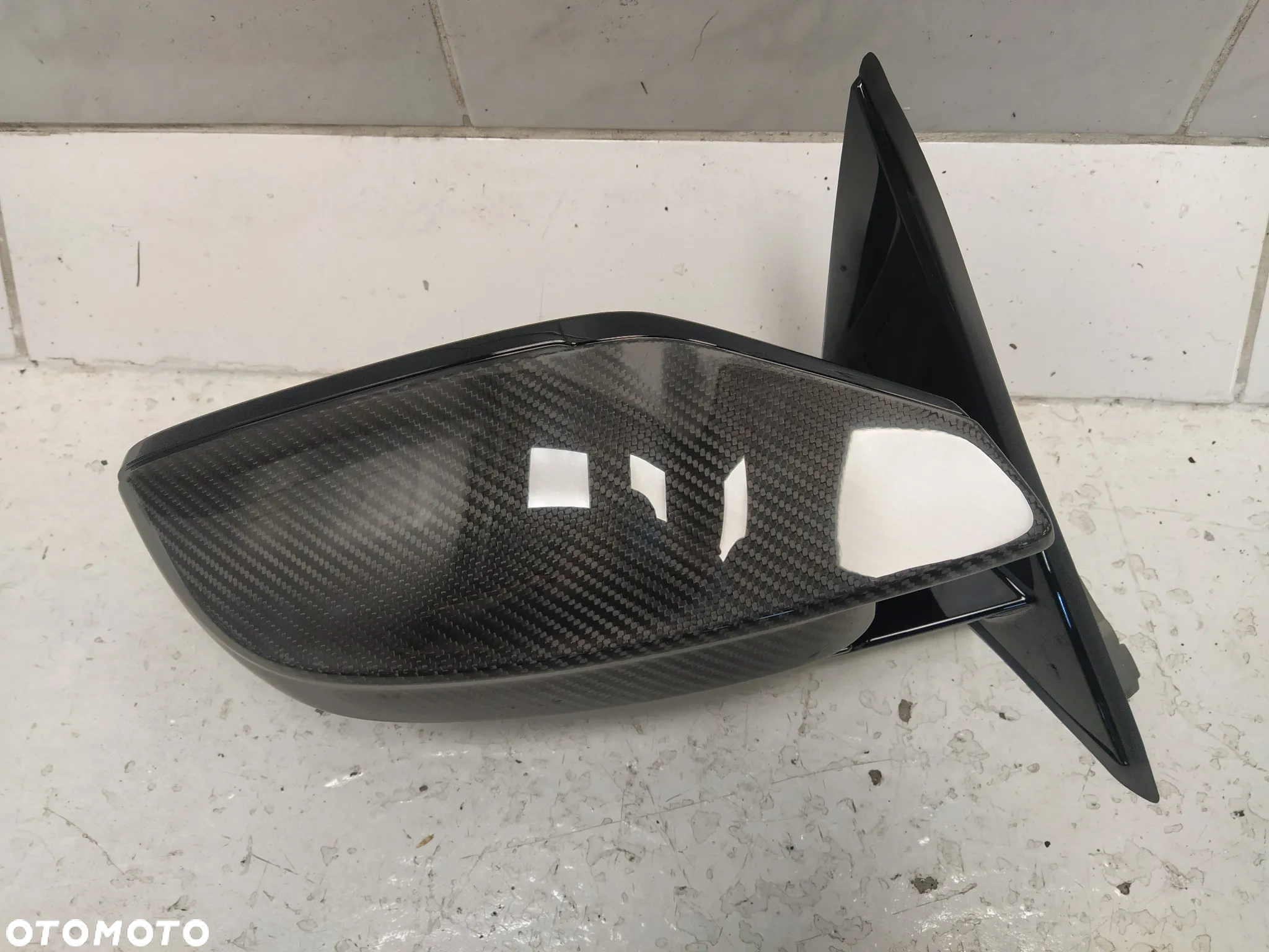 BMW M3 G20 G21 COMPETITION M-PAKIET LUSTERKO ZEWNĘTRZNE KAMERA ASYSTENT PRAWE 9 PIN CARBON NOWY ORYGINAŁ - 5