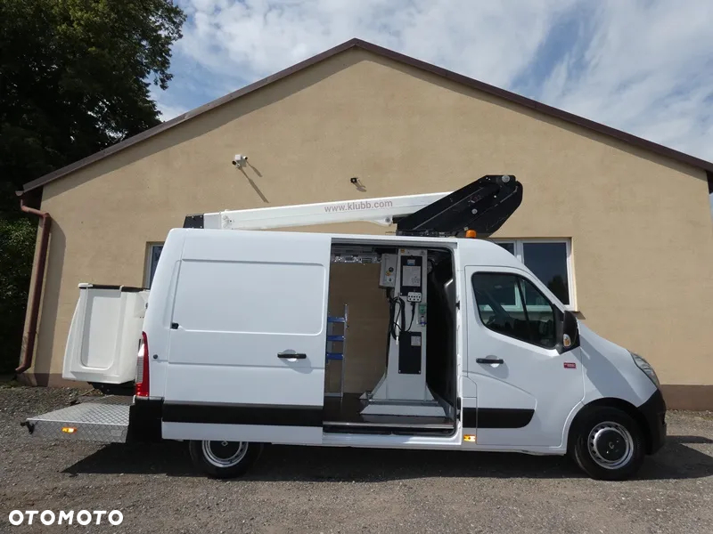 Renault Master, podnośnik koszowy KLUBB K 32 - 10