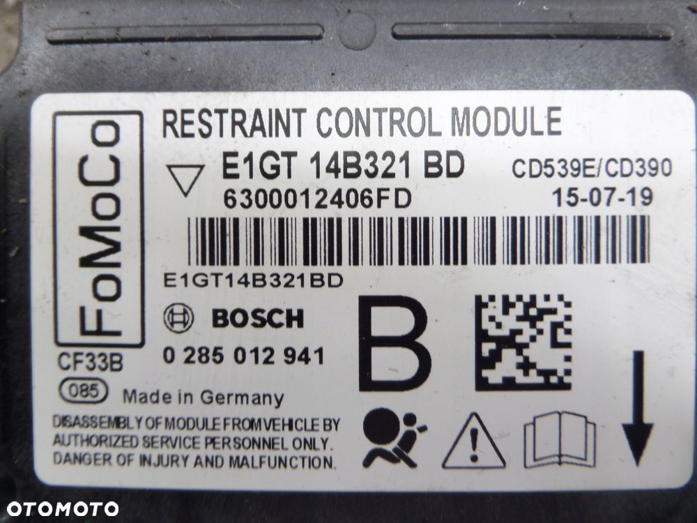 ford s-max mk2 moduł sensor poduszek airbag e1gt14b321bd - 3