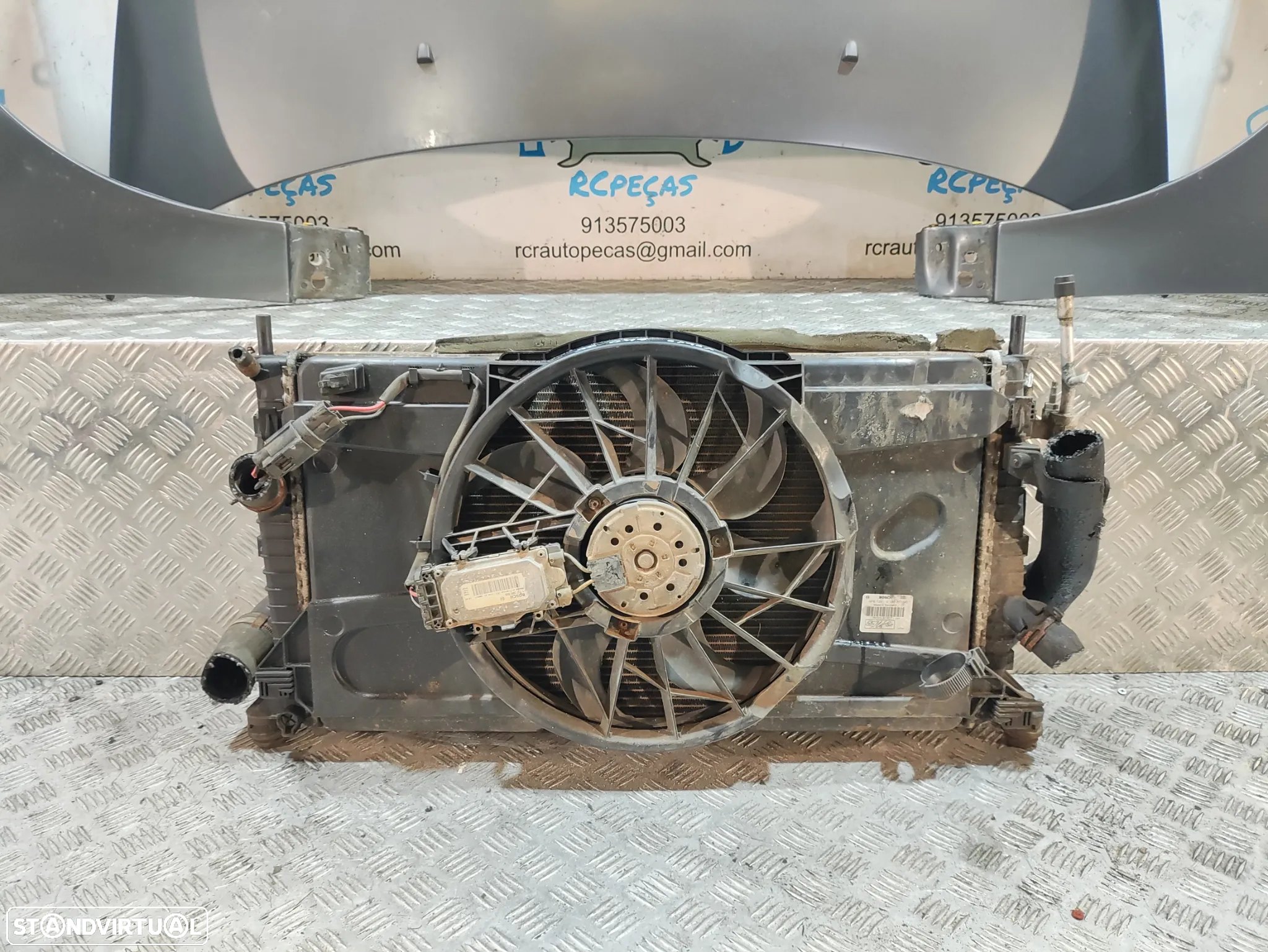 Frente Completa Volvo S40 2 II 544 V50 2 II 545 Facelift - 6