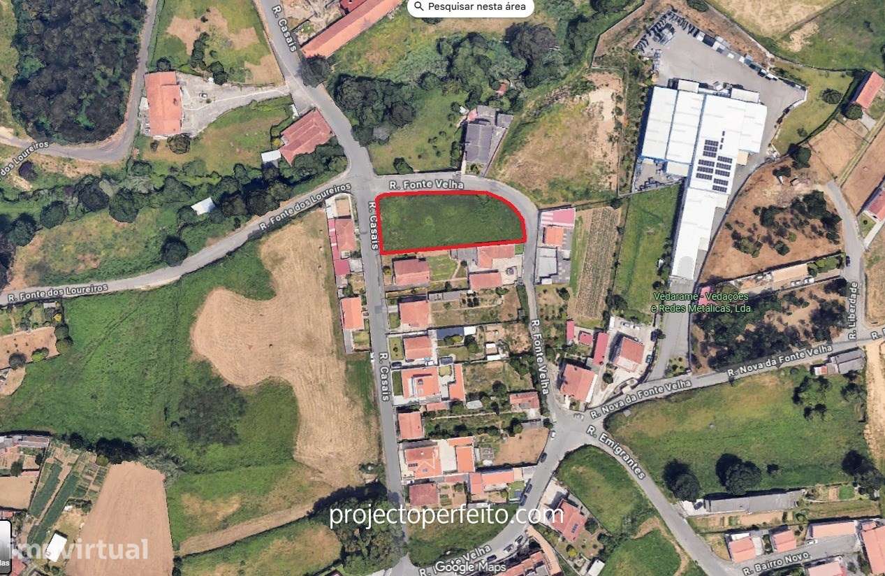 Lote de Terreno  Venda em São Félix da Marinha,Vila Nova de Gaia - Grande imagem: 4/8