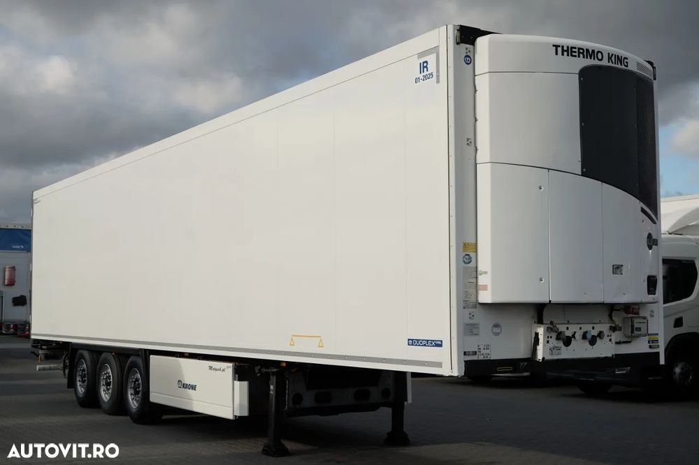 Krone REFRIGERAT KRONE / THERMO KING SLX 400 / STOC DUBLU / COȘ PENTRU PALEȚI - 1