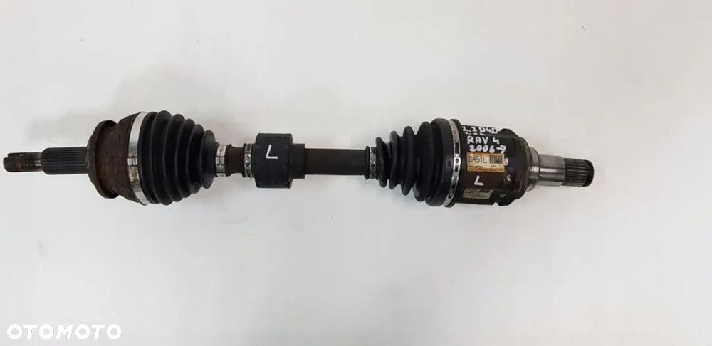 PÓŁOŚ LEWA TOYOTA RAV4 III 06-12R 2.2 D4D DA51L - 4