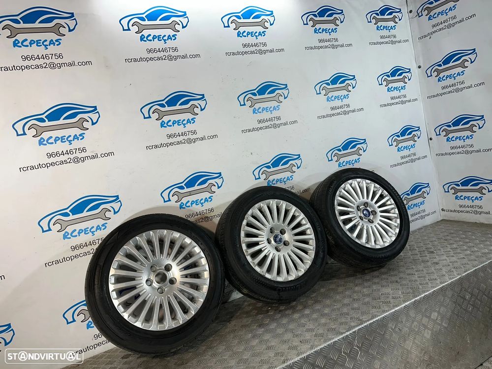 .Conjunto Jantes 16 Originais Ford Titanium 7J ET50 5x108 7M5J-DA - 1