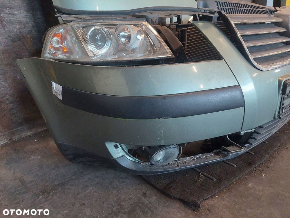 KOMPLETNY PRZÓD MASKA ZDERZAK LAMPA PAS VOLKSWAGEN PASSAT B5 FL LA6W - 9