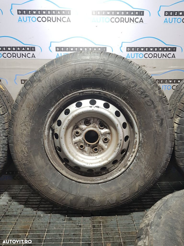 Jante aliaj Mitsubishi L200 2006 - 2010 (653) R16 +CAUCIUCURI - 4