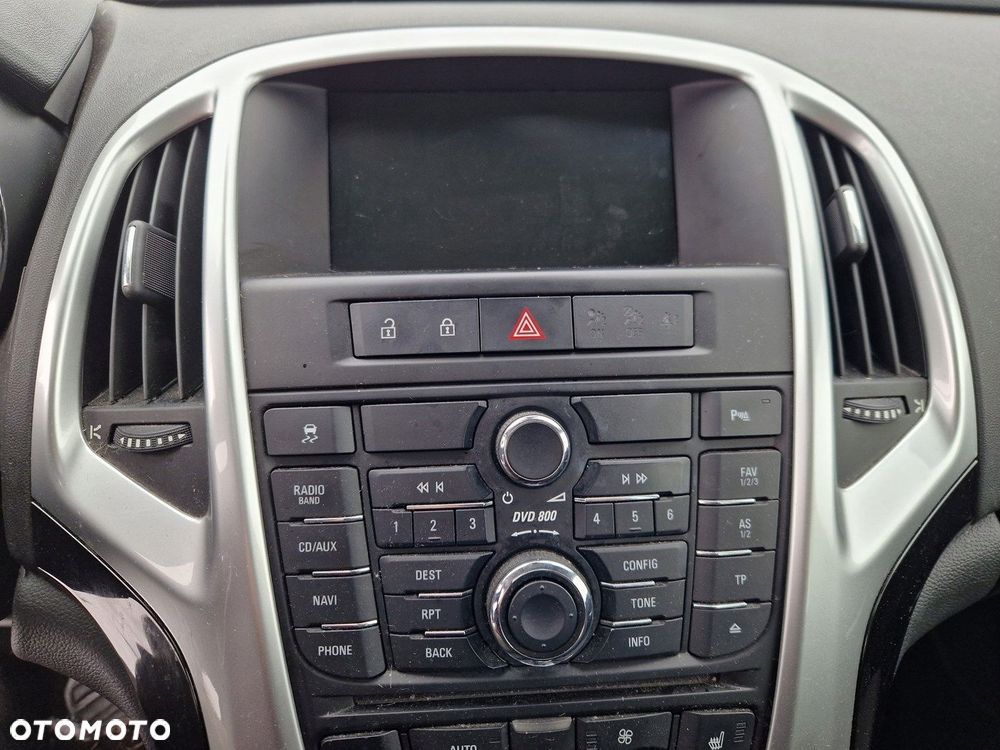 OPEL ASTRA J IV RADIO NAWIGACJA NAVI 800 INSTALACJA WYŚWIETLACZ - 1