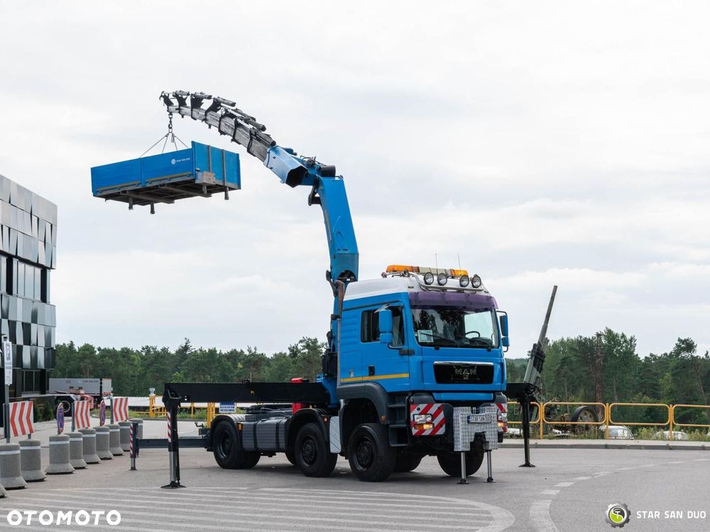 MAN TGA 33.480 6x6 PALFINGER PK 60002 HDS Żuraw Siodło Ciągnik - 15