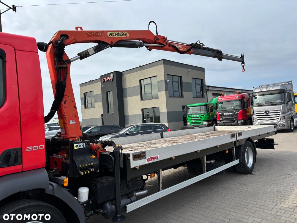 Volvo FL 290 4x2  18000 kg DMC , HDS Palfinger , EURO 5, skrzynia ładunkowa, platforma ,laweta , transport maszyn, transport materiałów budowlanych , autoholowanie, holowanie, pomoc drogowa , do zabudowy, do drewna , do stali - 12