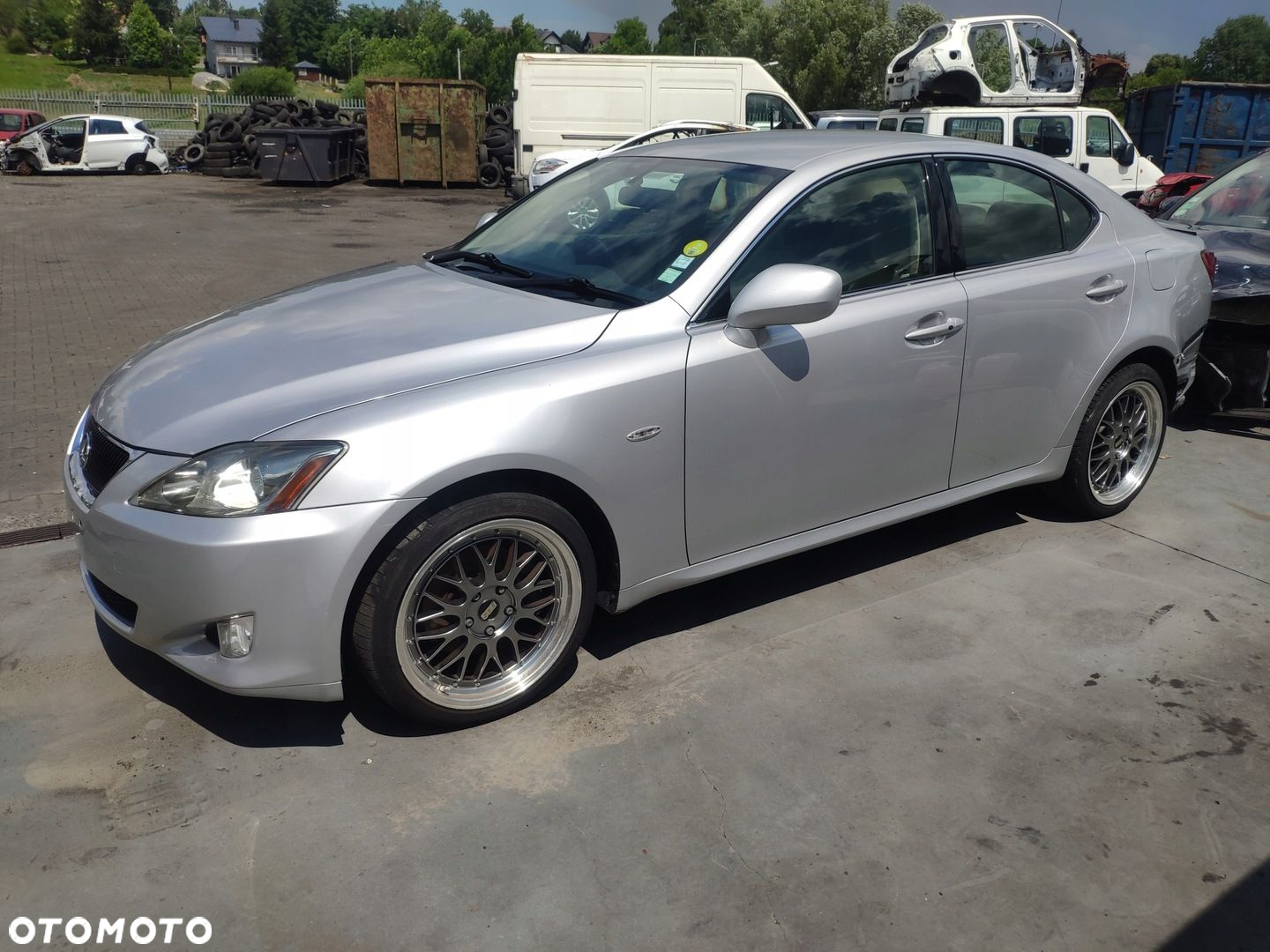 LEXUS IS II E2 9-PIN LUSTERKO PRAWE 1G1 SREBRNE IS200 IS220 IS250 05-09 GB - 3