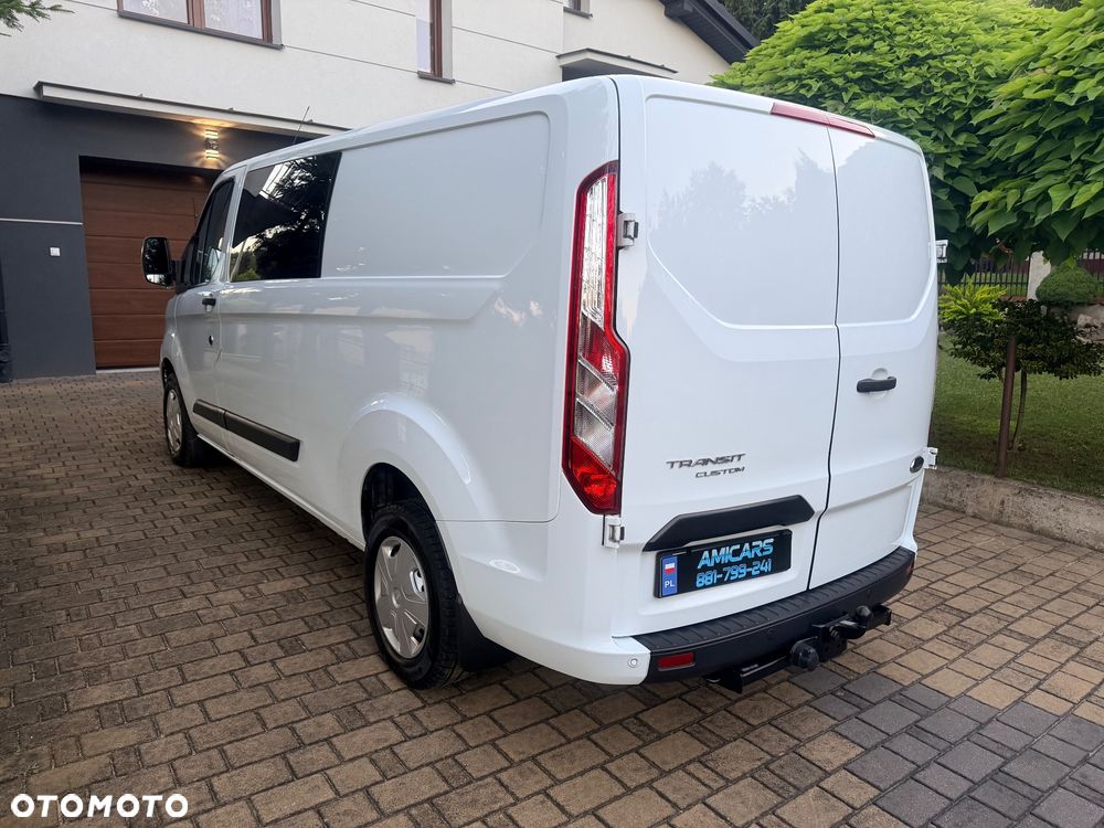 Ford Transit Custom BRYG. 6 OSÓB - L2H1 - SALON POLSKA - Bezwypadkowy - FAKTURA VAT 23% - Najmocniejsza Wersja 170km - PEŁNA HISTORIA SERWISOWA - ORYGINALNY PRZEBIEG - 11