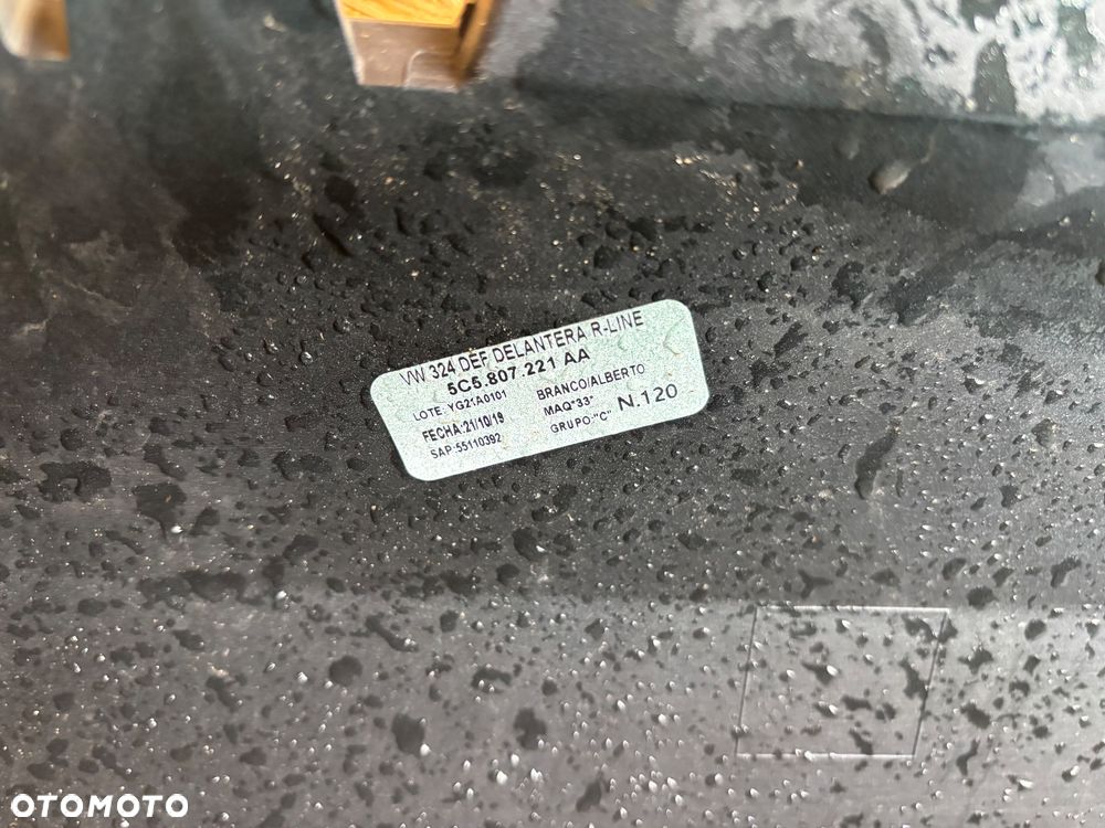 VW Beetle  5C5 R-Line  zderzak przedni - 8