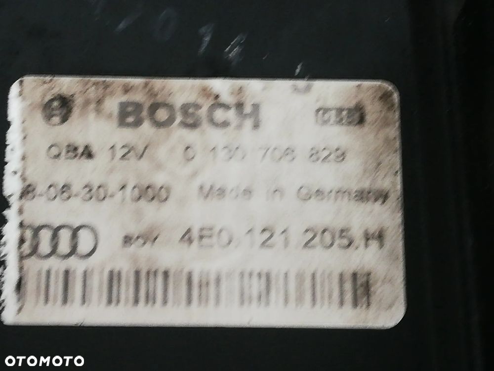 Audi A8 D3 3.0 TDI wentylator dmuchawa chłodnic 4E0121205H - 2