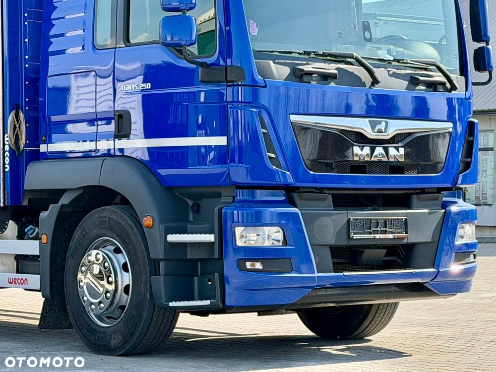 MAN TGM 15.250 / FIRANKA / WINDA / 23 EUROPALETY / SYPIALKA / DWA ŁÓŻKA / 2018 ROK - 10