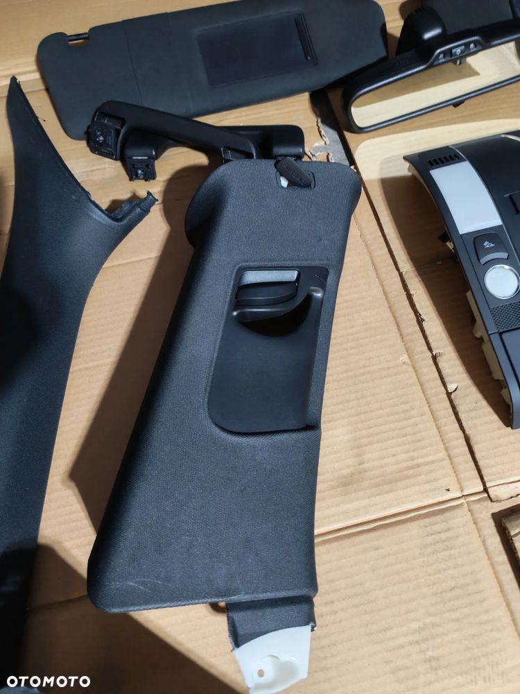 AUDI Q7 4L 09-15R PODSUFITKA S-LINE CZARNA KOMPLETNA OSLONY SLUPKOW OSWIETLENIE RACZKI SLONECZKA LUSTERKO 4L0867505H - 6