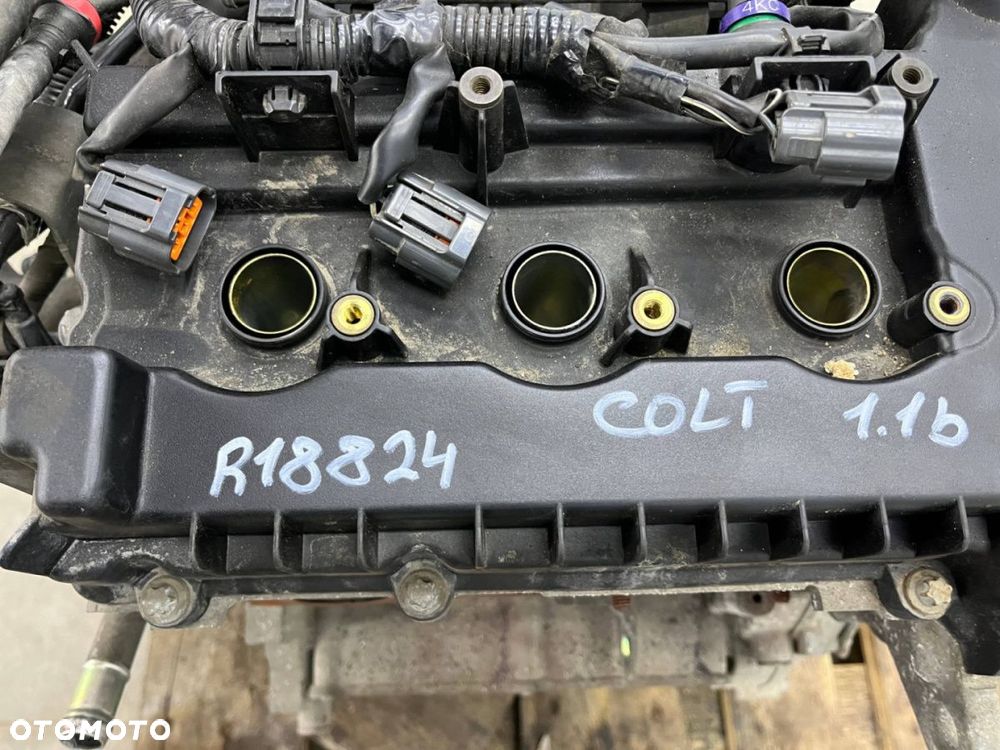 Silnik Mitsubishi Colt VI 6 Z30 Smart Forfour I w454 04-12r. 1.1b kod 13491080 3a91 głowica słupek - 12