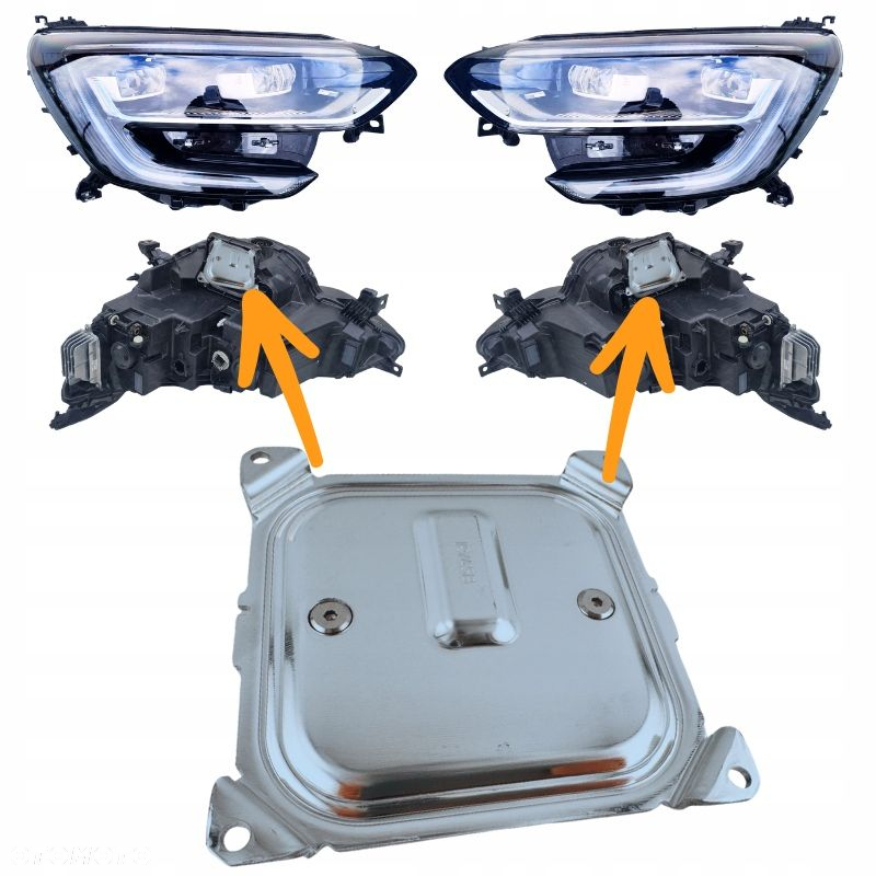 STEROWNIK MODUŁ ŚWIATEŁ LED DO RENAULT MEGANE IV 4 260556623R - 2