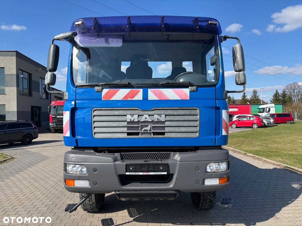 MAN TGM 18.330 4x4 stały napęd , Meiller wywrotka, hydraulika, blokady , reduktor (nie TGS, AXOR ) - 3