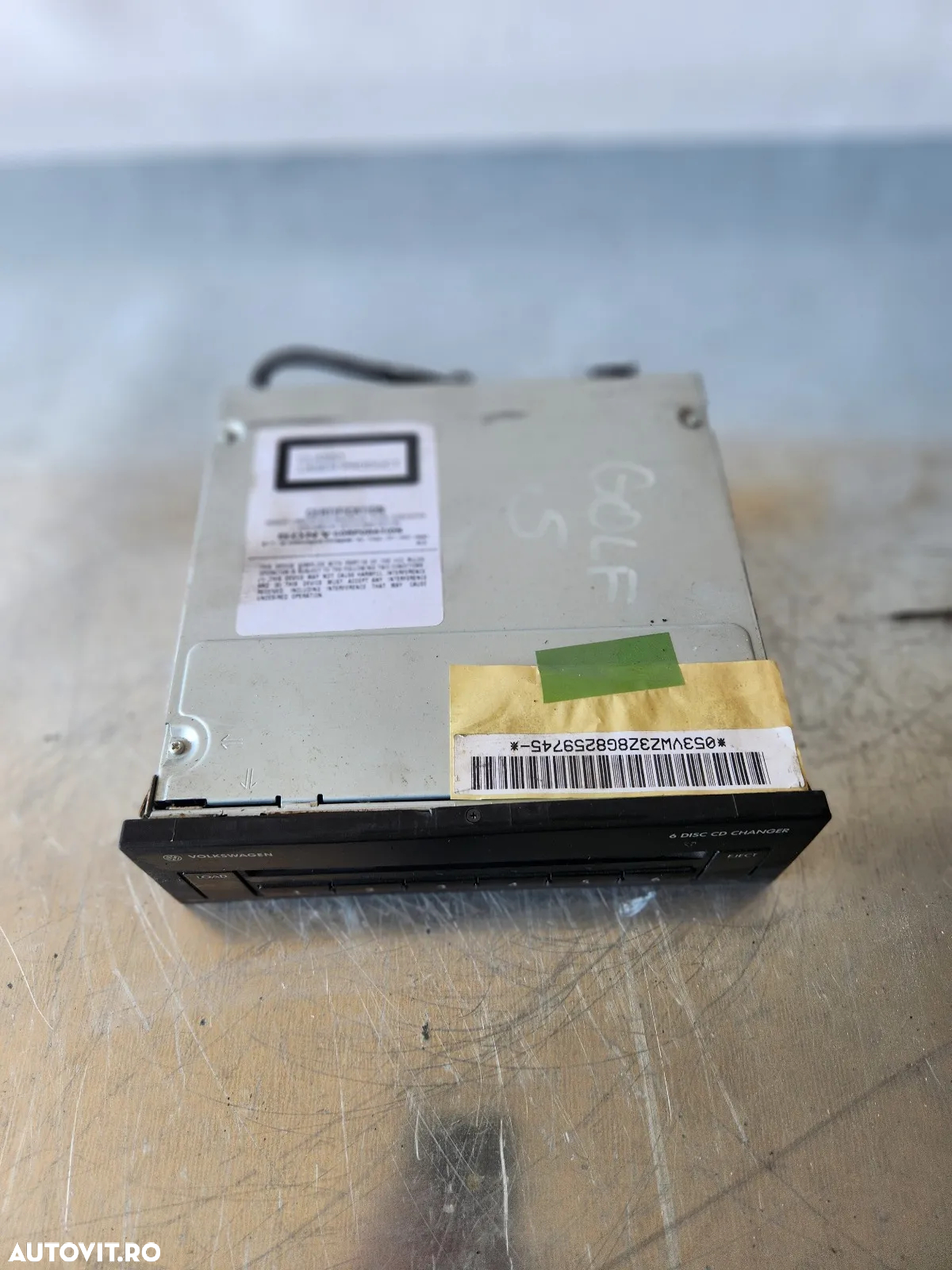 Magazie Cd Vw Golf 5 Tiguan Cod 1Ka - Dezmembrari Arad - 6
