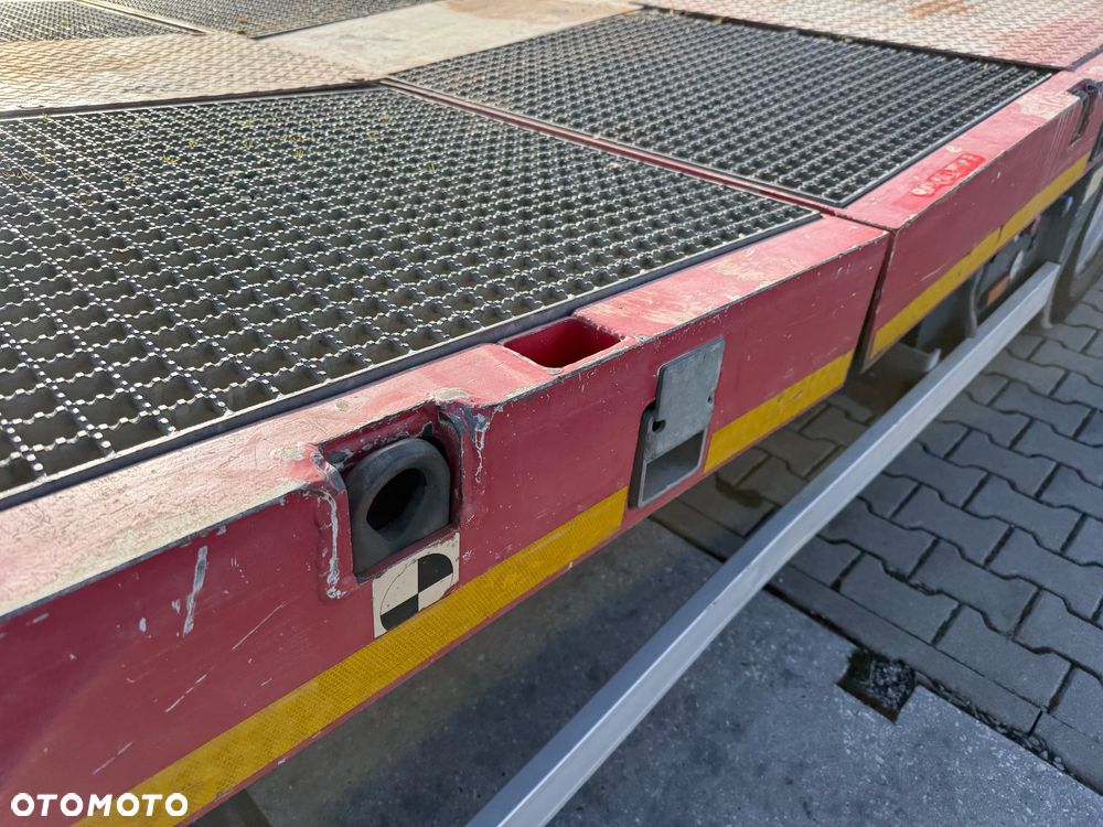 Nooteboom Nooteboom / 3 Osie / Skrętna oś / Osie SAF / Najazdy hydrauliczne + balkon / Poszerzenia / Sprowadzona / STAN BDB / / / - 11