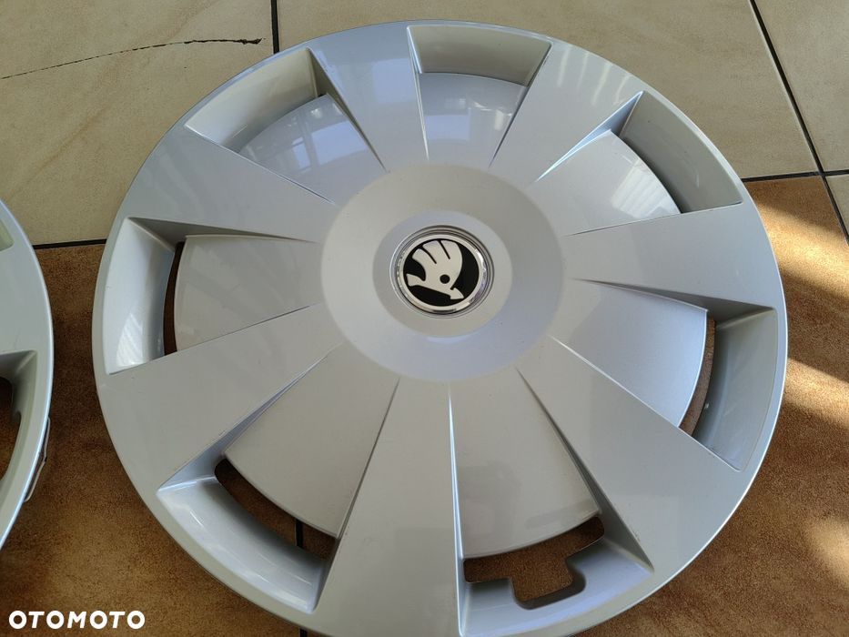 Kołpaki Skoda Superb Octavia kamiq Oryginalne Audi +logo SKODA - 5