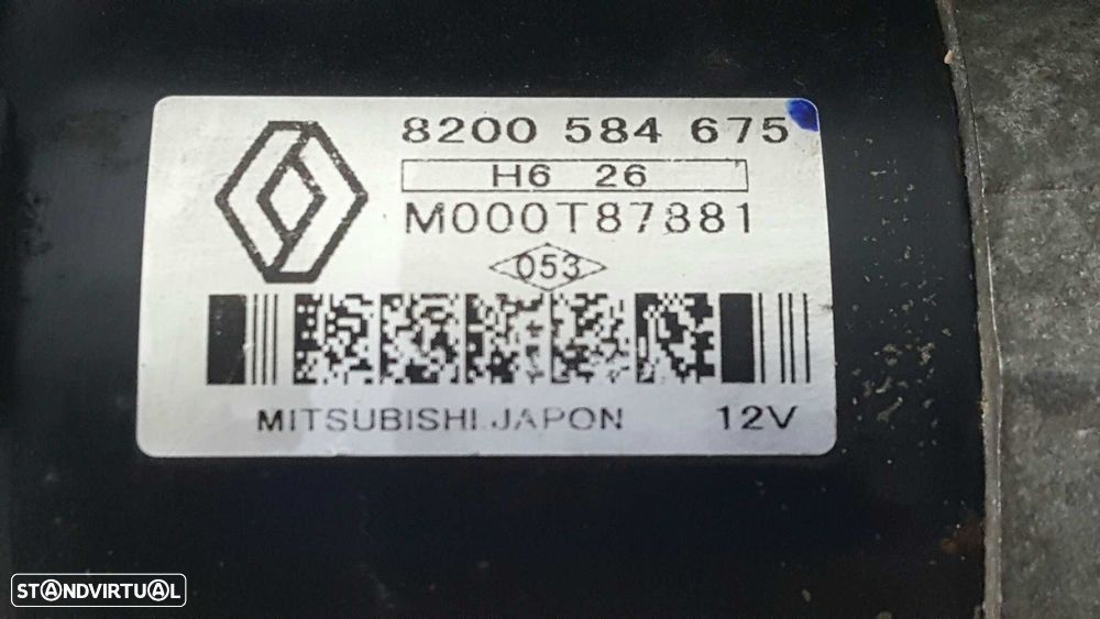 MOTOR DE ARRANQUE RENAULT CLIO II FASE II (B/CB0) AUTHENTIQUE - 2