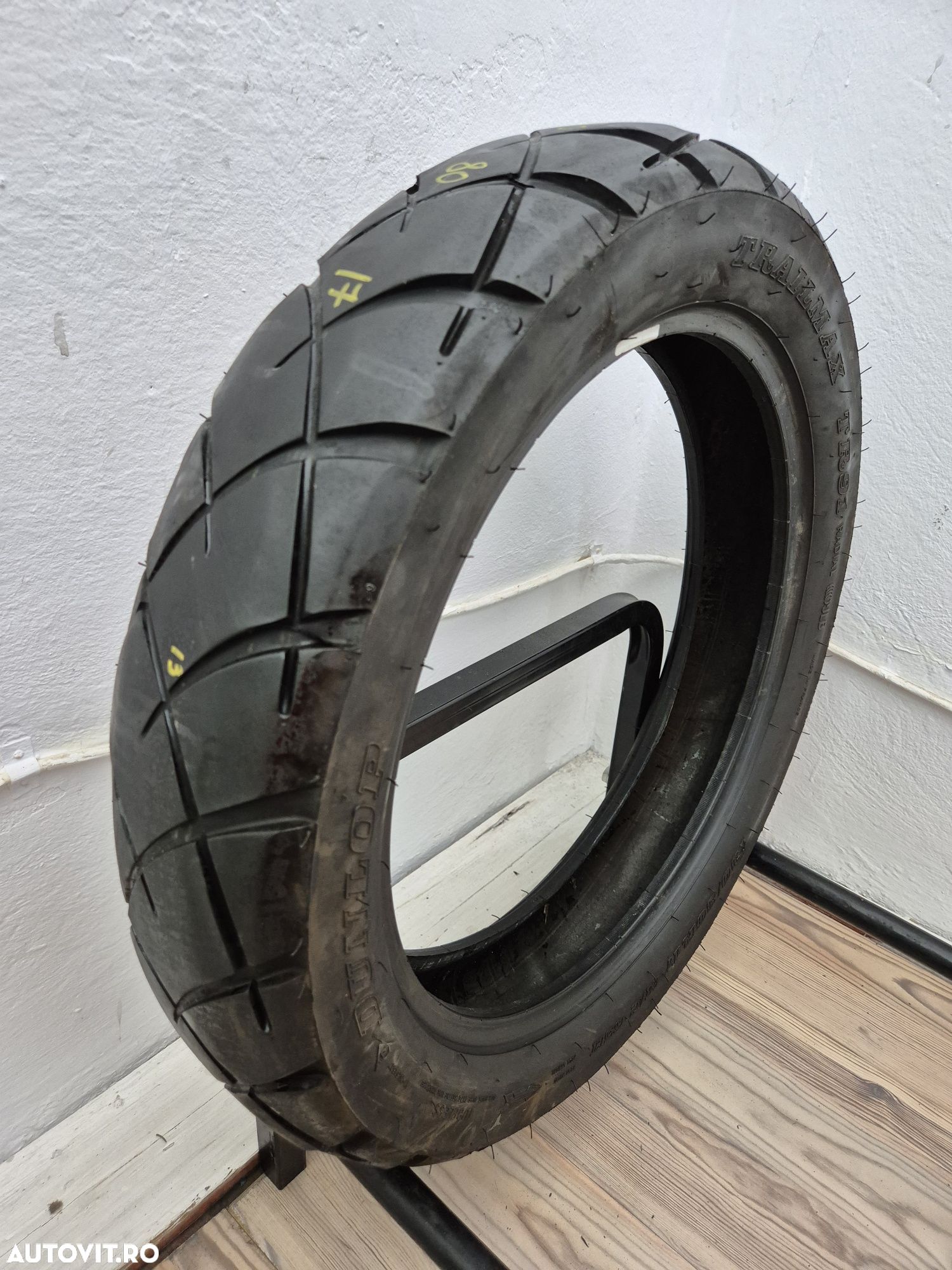 Anvelopa moto 130 80 17 Dunlop.trailmax tr91 - 1