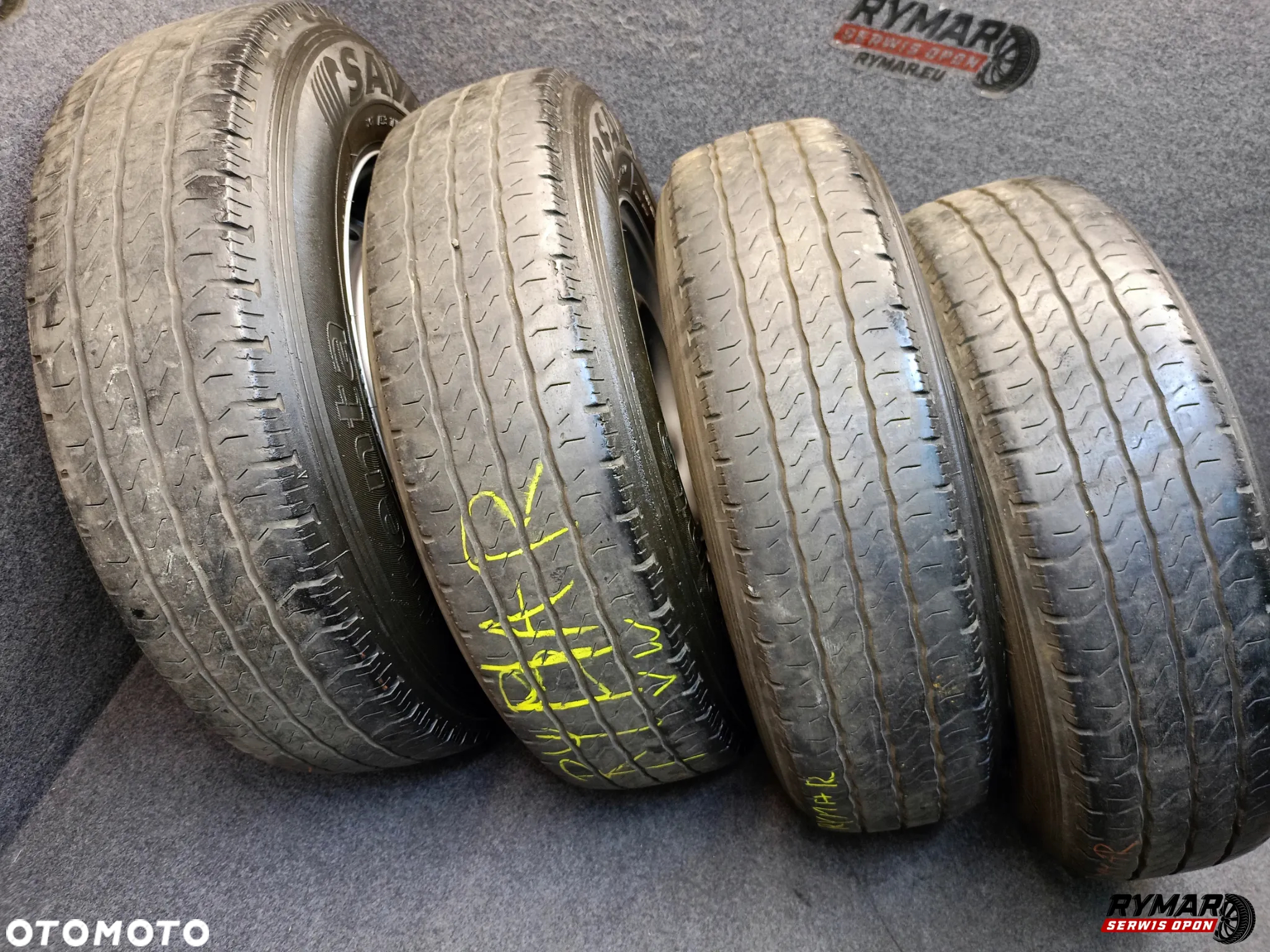 KOŁA STAL 4× Felgi z Oponami letnimi VW T2 T3 14" 5x112 - 9