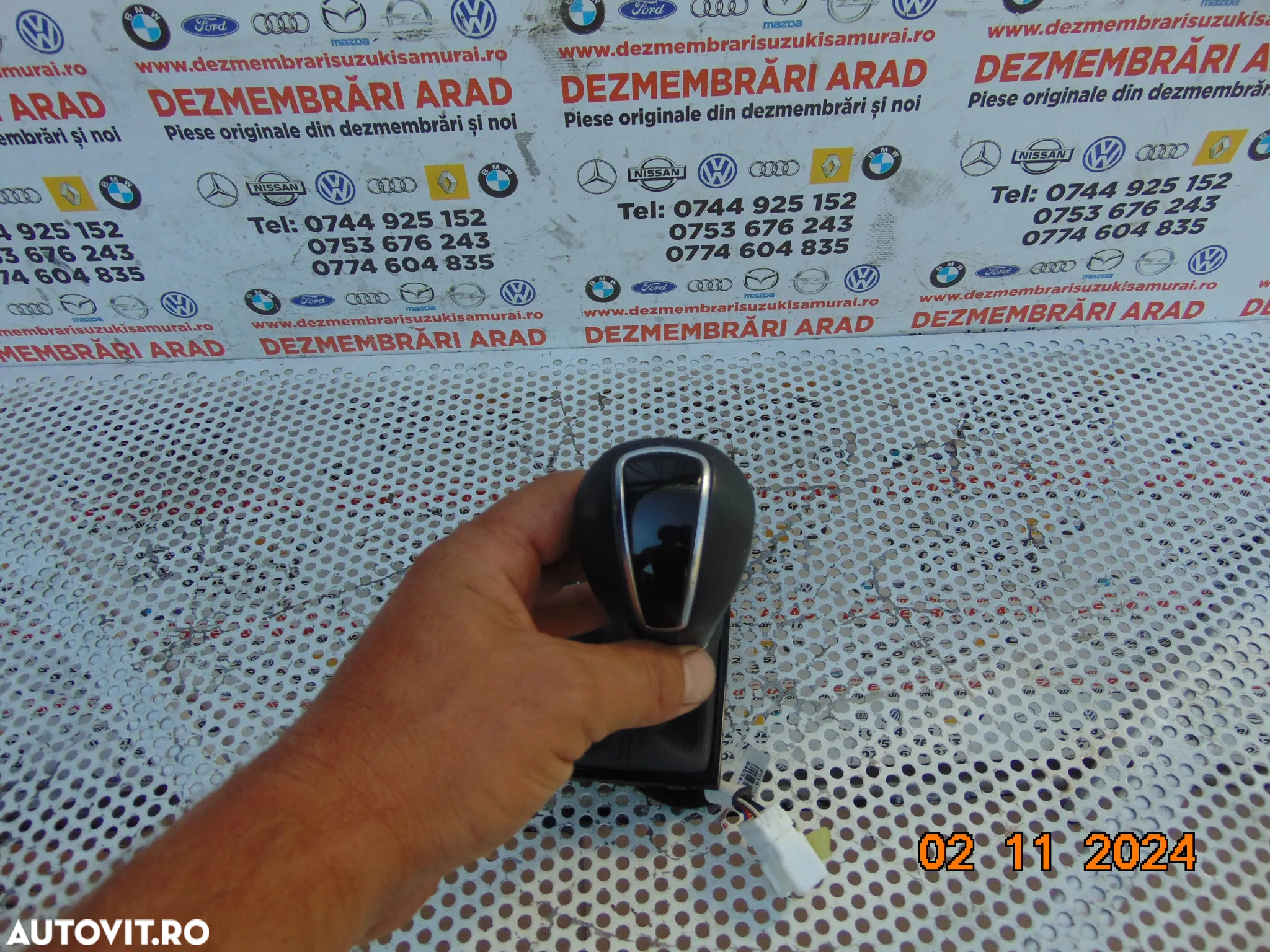 maneta Schimbator Hyundai Tucson 2014-2020 maneta cutie autmata husa schimbator nuca - 3