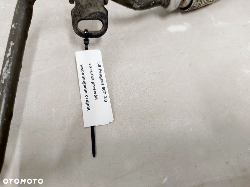 PEUGEOT 607 3.0 V6 RURKA PRZEWÓD WSPOMAGANIA WĄŻ CZUJNIK 280911 - 2