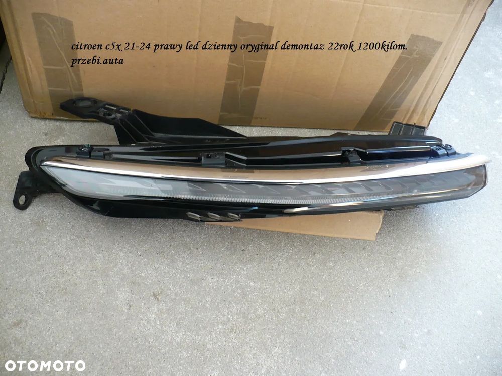 C5X C5 X 21-24 swiatlo do jazdy dziennej 9833775580 prawy hella eu. - 1