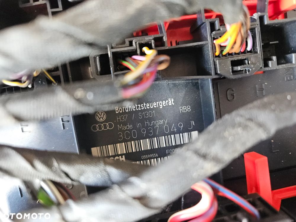 Zestaw startowy sterownik licznik stacyjka VW PASSAT B6 2,0 TDI 103kW 140KM BMP 03G906021MS - 9