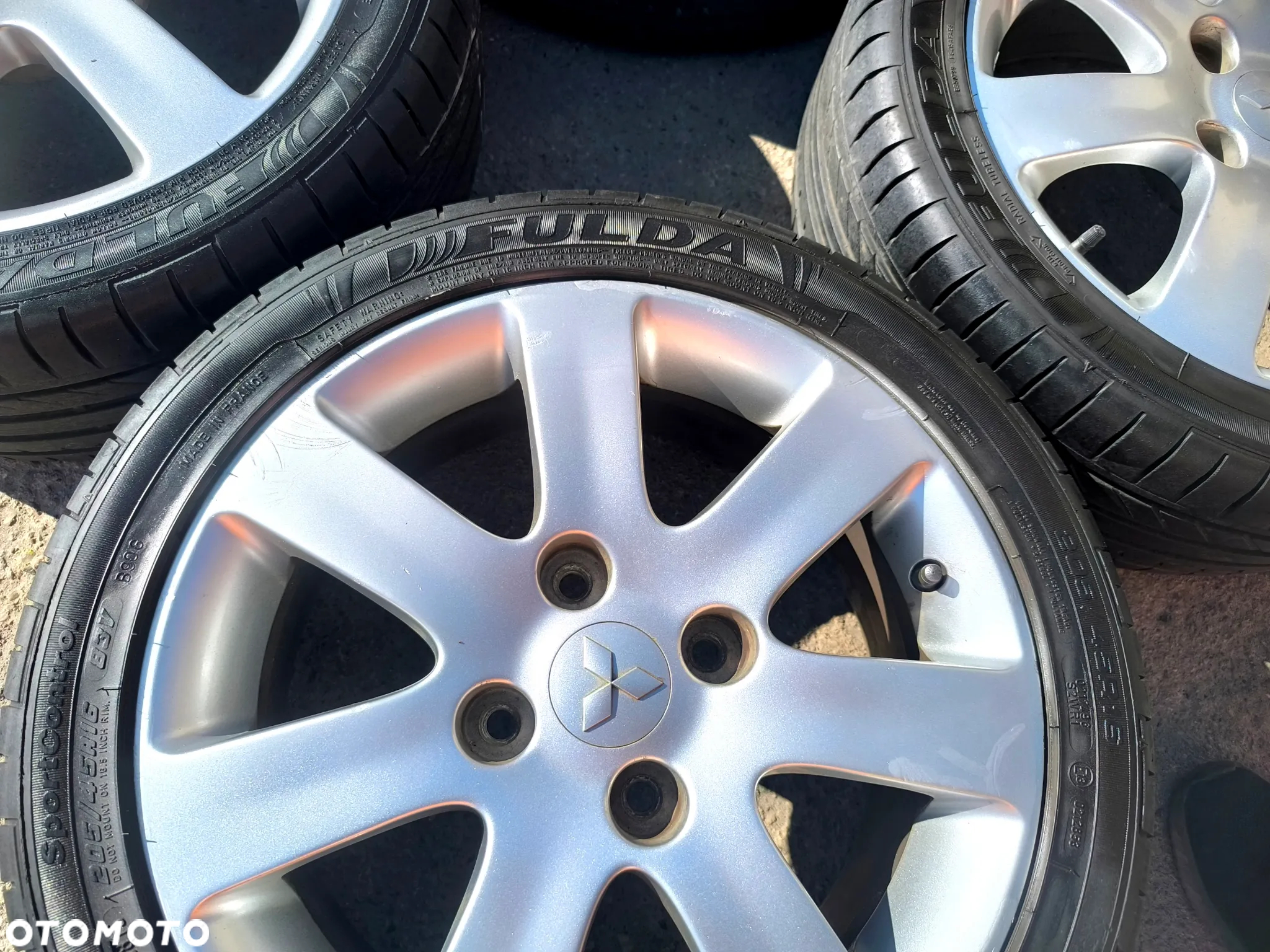 4x114,3 4x114 Felgi ALUMINIOWE ALUFELGI 16 Koła Letnie Lato MITSUBISHI CARISMA GALANT COLT CZC LANCER SMART FORFOUR VOLVO S40 V40 205/45 Legnica ALU-RAD 6mm - 14