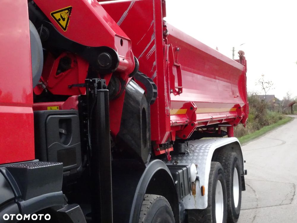 Iveco Trakker 500 Wywrotka 8x4 Kipper Hydroburta  HDS Palfinger PK 26002 EH Pojazd Specjalny - 10