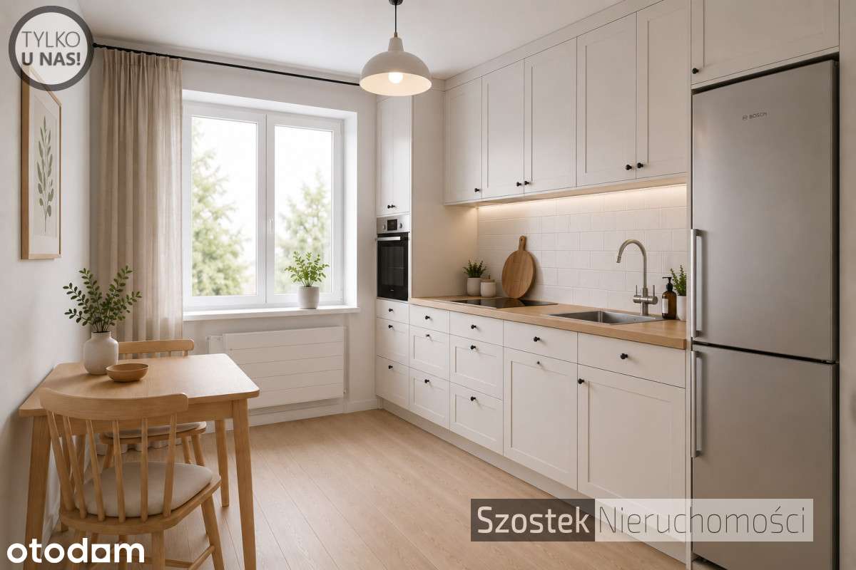 Kameralne i ciche mieszkanie 3 pokojowe z balkonem przy ul. Okólnej