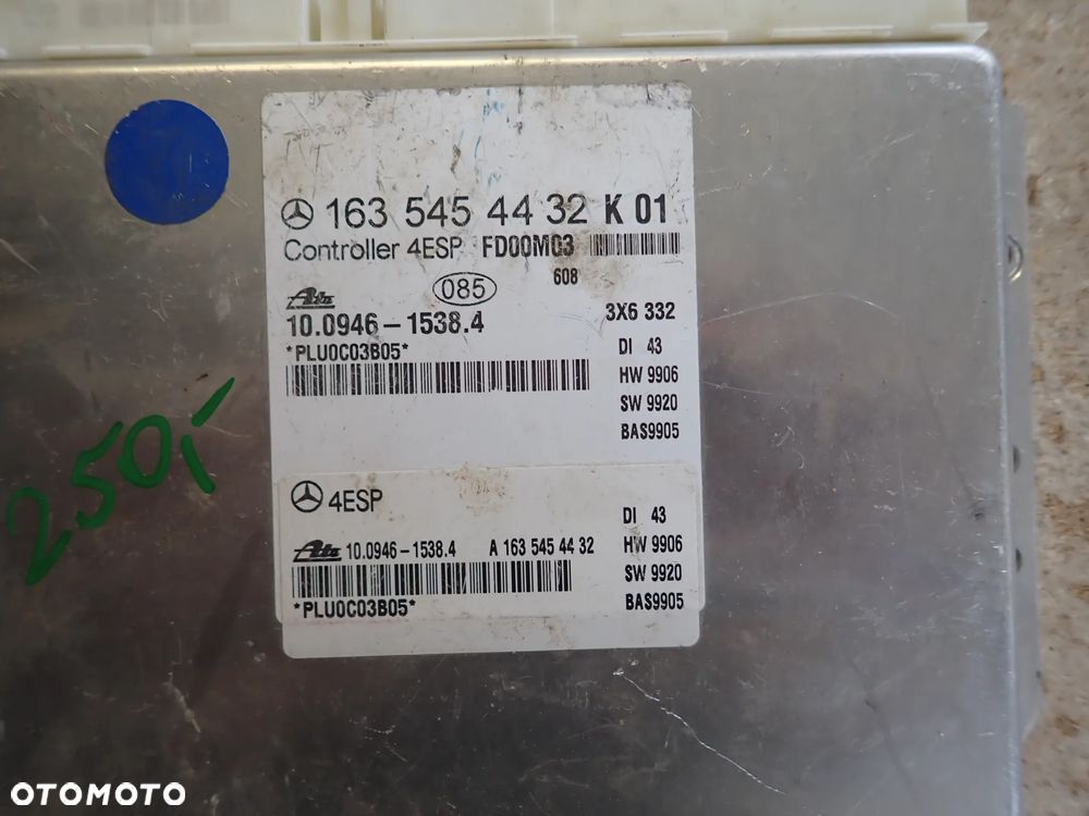 MODUŁ ESP MERCEDES ML 1635454432K01 - 2