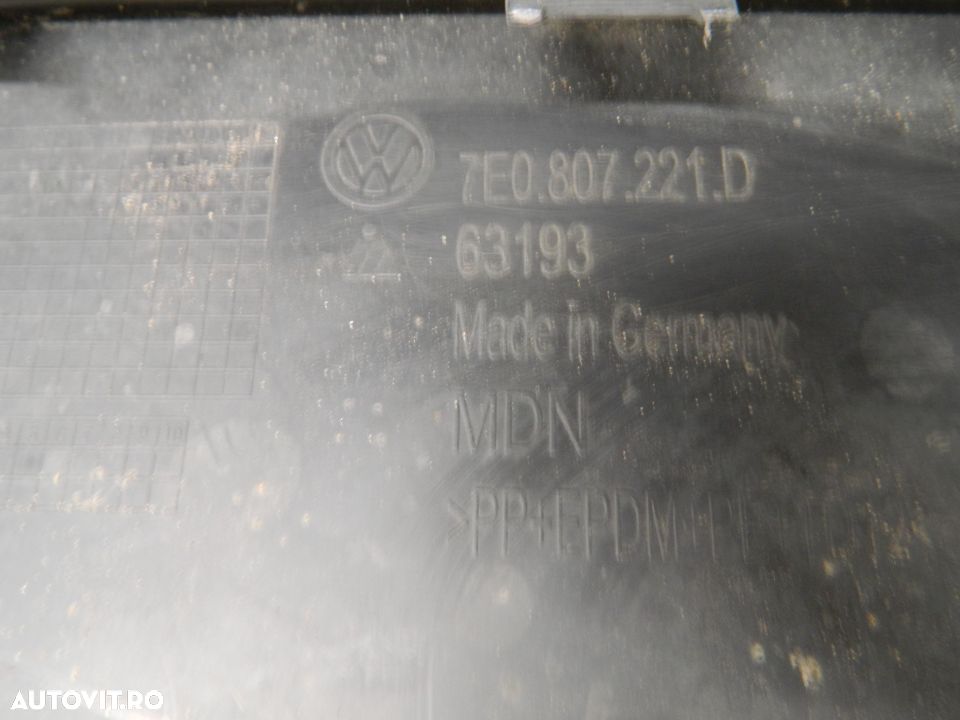 Bara fata VW Transporter T6, 2015, 2016, 2017, 2018, 2019, 7E0807221D. - 3