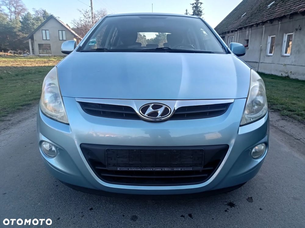 UWAGA ! 2010 HYUNDAI i20 HATCHBACK 5 DRZWI 1,4 16V 101PS MPI BENZ R4 KLIMATRONIC SERW I WLAS PL - 1