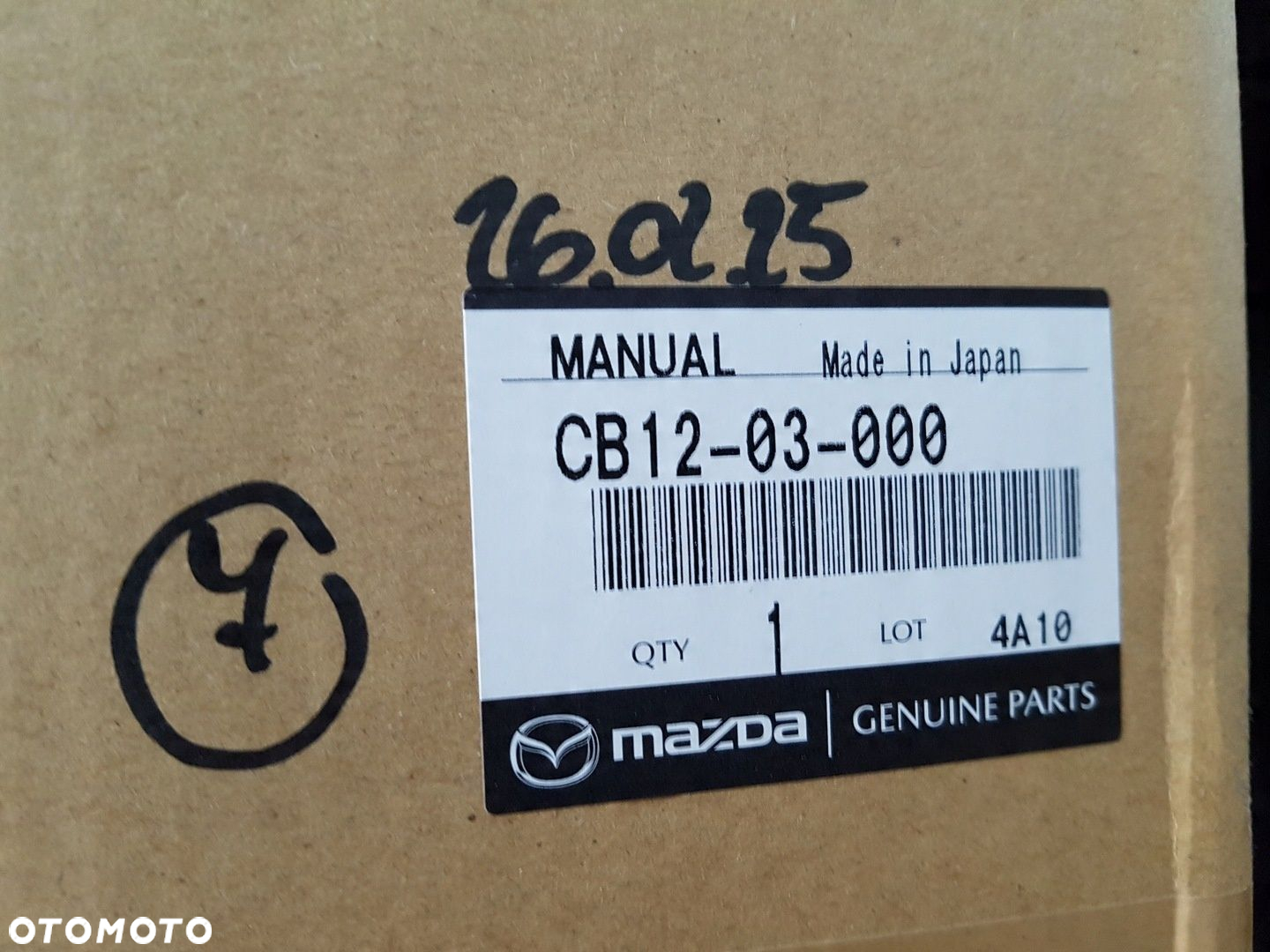 MAZDA CX30 CX-30 skrzynia biegów 5 biegowa CB12-03-000 CAW20 - 6