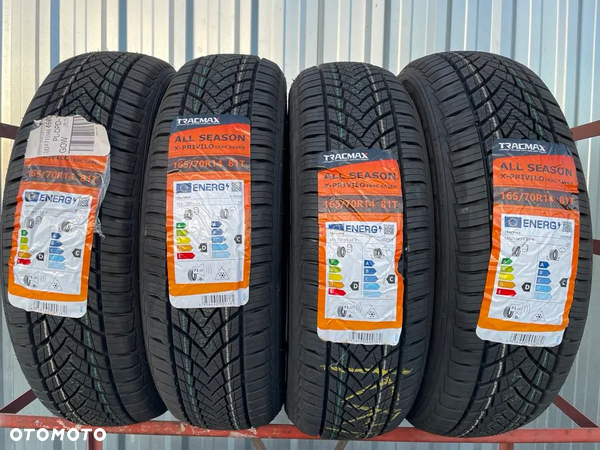 165/70R14 Tracmax Opony Całoroczne 4szt. - Montaż