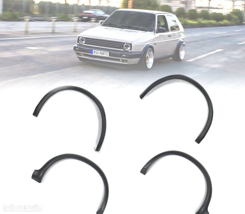 ABA GUARDA LAMAS SEM MOLDURAS PARA VOLKSWAGEN VW GOLF 2 MK II 88-91 - 1