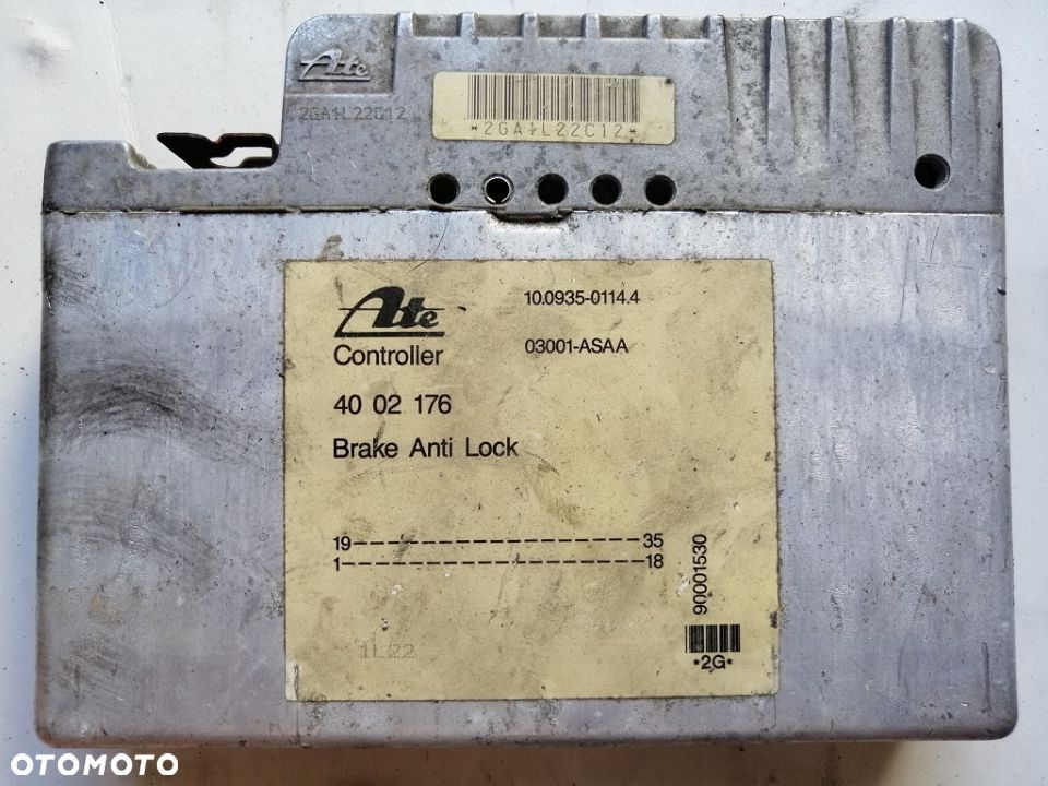 ABS STEROWNIK SAAB 9000 ATE 10.0935-0114.4, 10093501144, 40 02 176, 4002176 - 1