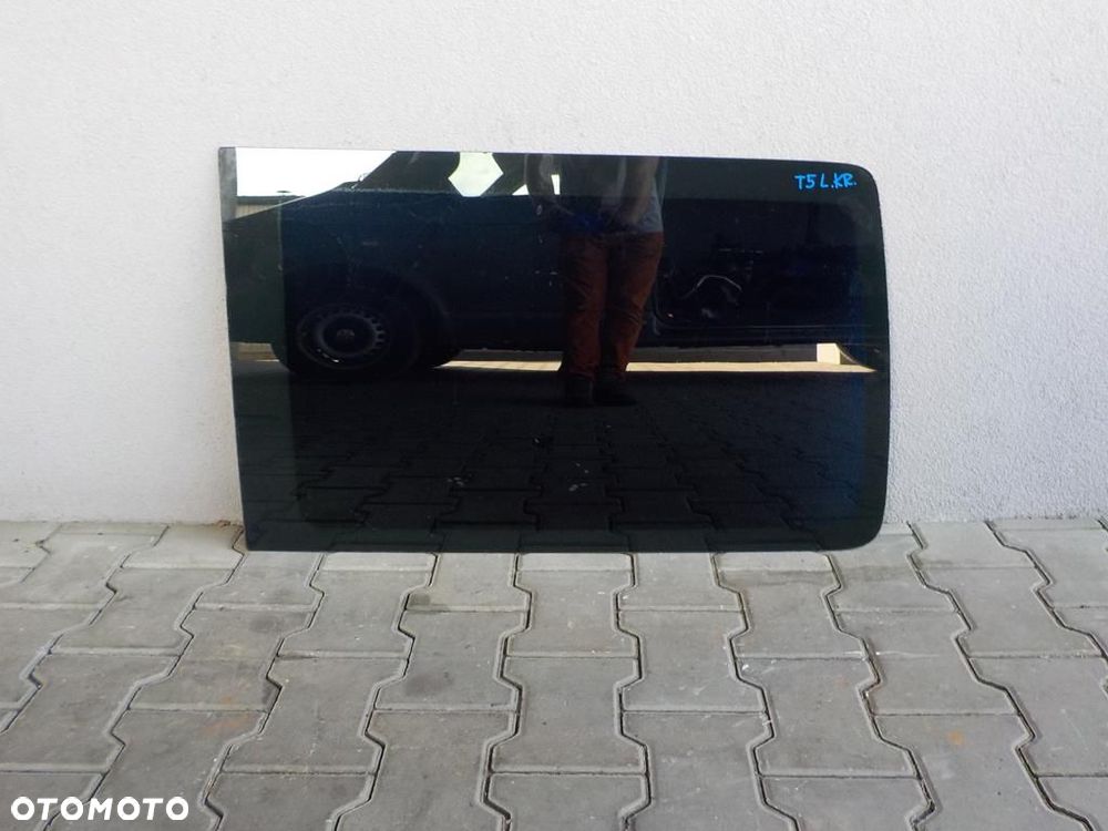 VW T5 KRÓTKI SZYBA LEWA TYLNA KAROSERYJNA - 1