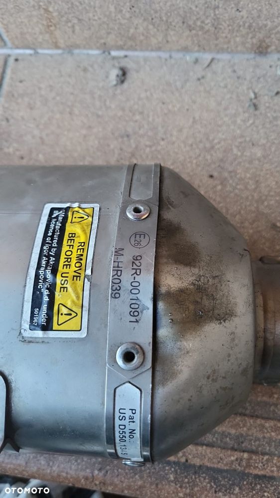 EU Tłumik Sportowy AKRAPOVIC Katalizator KTM 390 DUKE RC 13-16 - 3