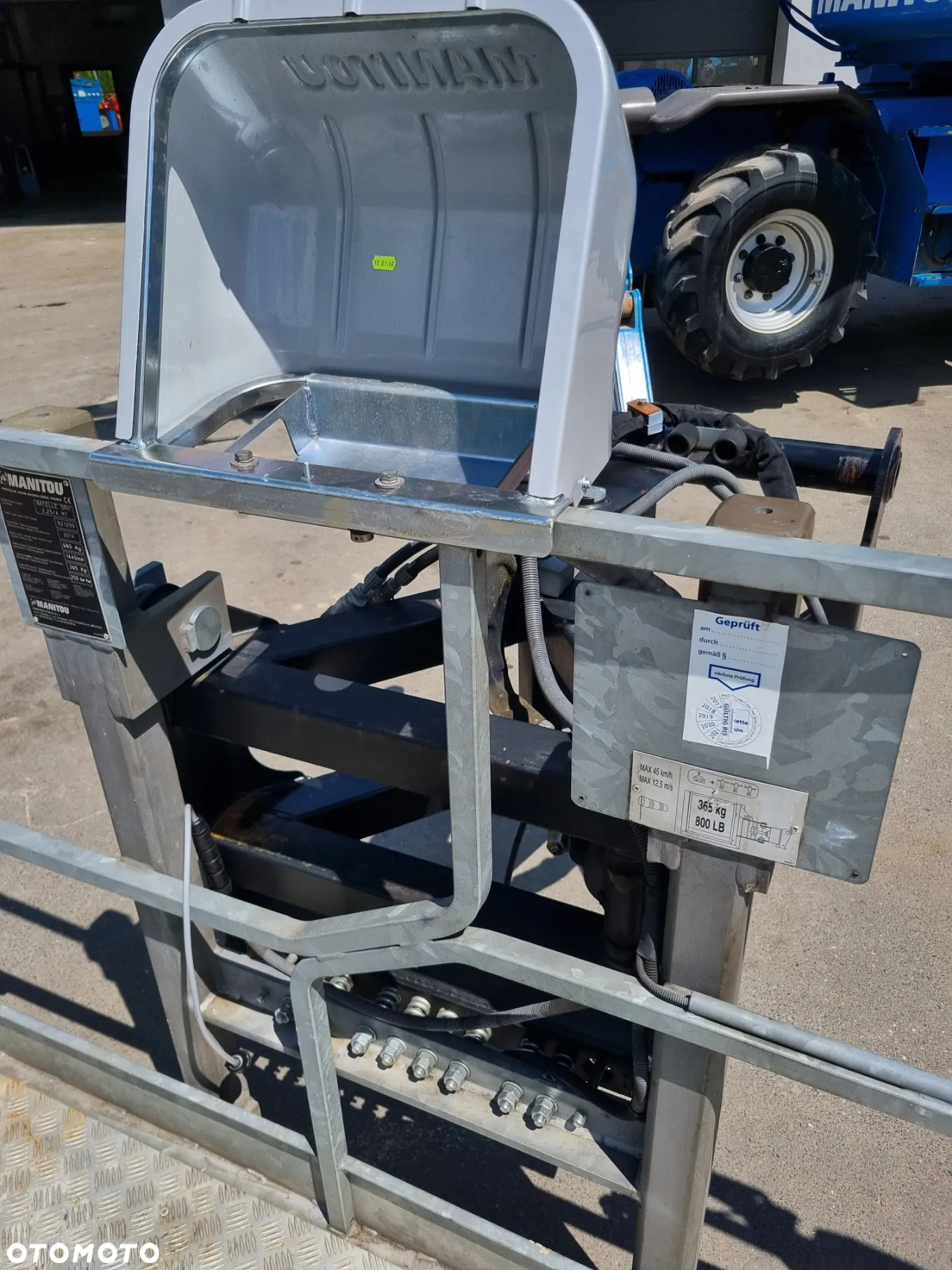 Manitou Ładowarka teleskopowa 18 metrów MRT1840 EASY-ST3B Kosz (Pilot 2 funkcje) Wciągarka Łyżka Widły z Norwegii Jak Nowa 2015r 4100mtg - 28