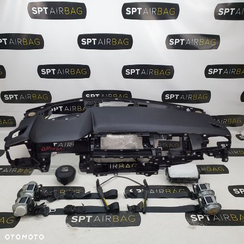 NISSAN X-TRAIL X TRAIL T33 QASHQAI J12 DESKA ROZDZIELCZA KONSOLA KOKPIT PULPIT PODUSZKI AIRBAG AIR BAG PASY NAPINACZE KIT SET - 1