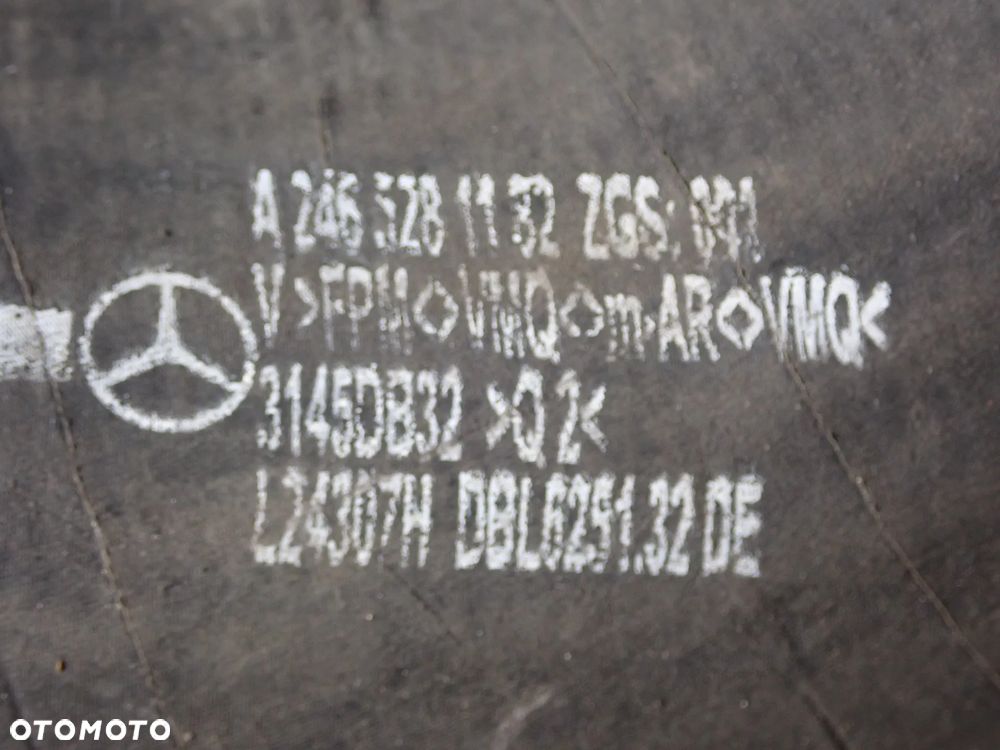 MERCEDES W176 CZĘŚCI - A1179061000, A6450900041, 32069666, A6450920040, A2463001804, A2465200101, 7800537500, A2065000040, A1768300354, A1768300754, A1768210036, A1769190100, A1769190600, A1766280214, A0045429918, A2469001309, A1768850165, A1768850265, A2468300261, A0009006603, A2464300210, A2465281182, A1767570006, PASY PRAWY / LEWY PRZÓD I LEWY TYŁ - 33