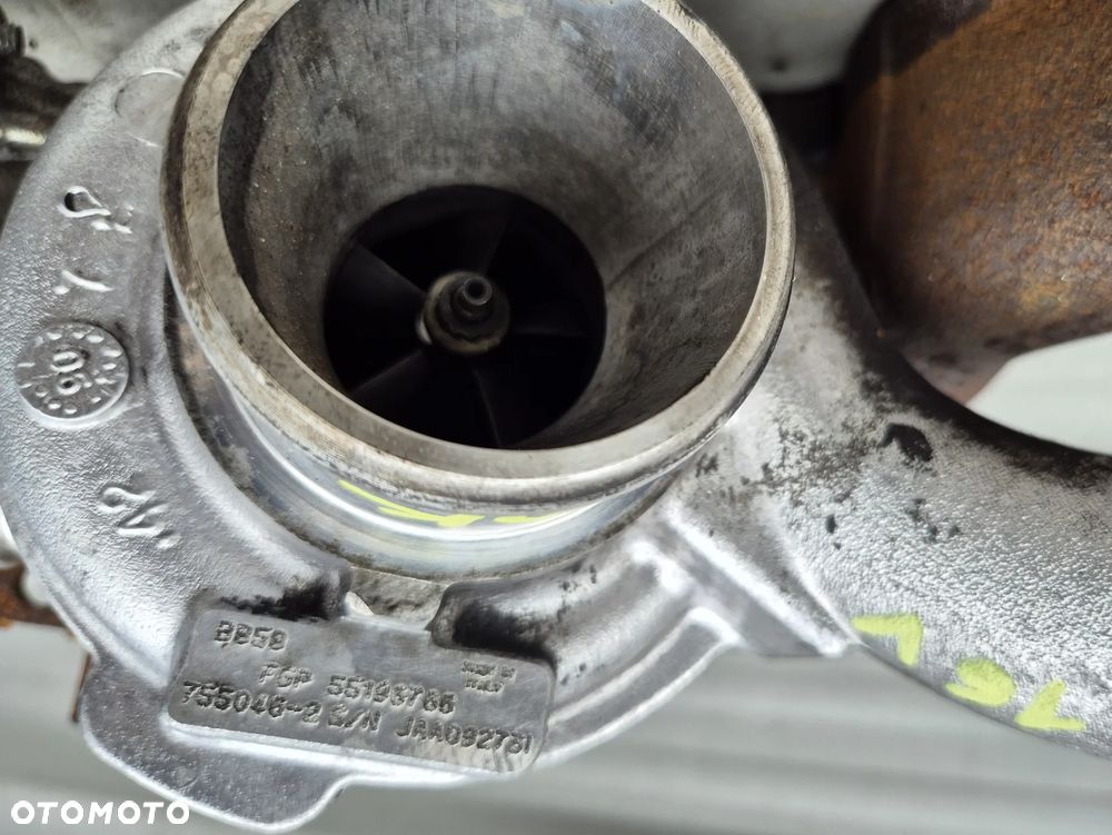 Turbina turbosprężarka Fiat Opel 1,9 16V 55196765 - 3