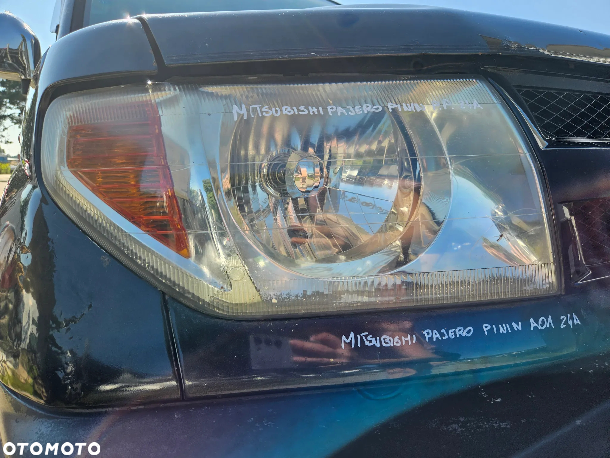 MITSUBISHI PAJERO PININ I LAMPA PRAWY PRZÓD PRAWA PRZEDNIA - 2